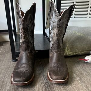 J.B. Dillon Brown Western Boots